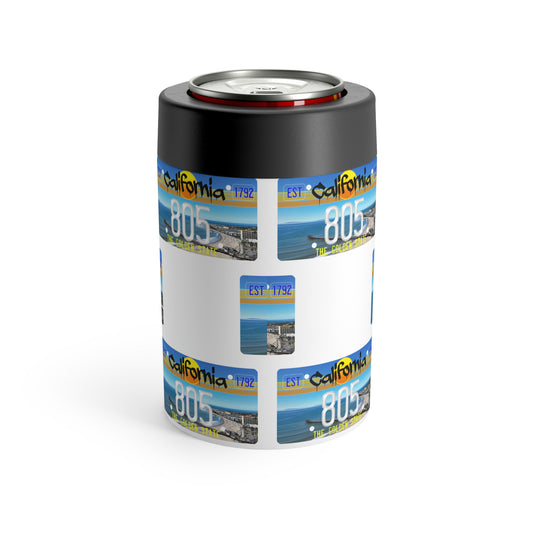 805 Blue Skies CA Plate Can Tumbler