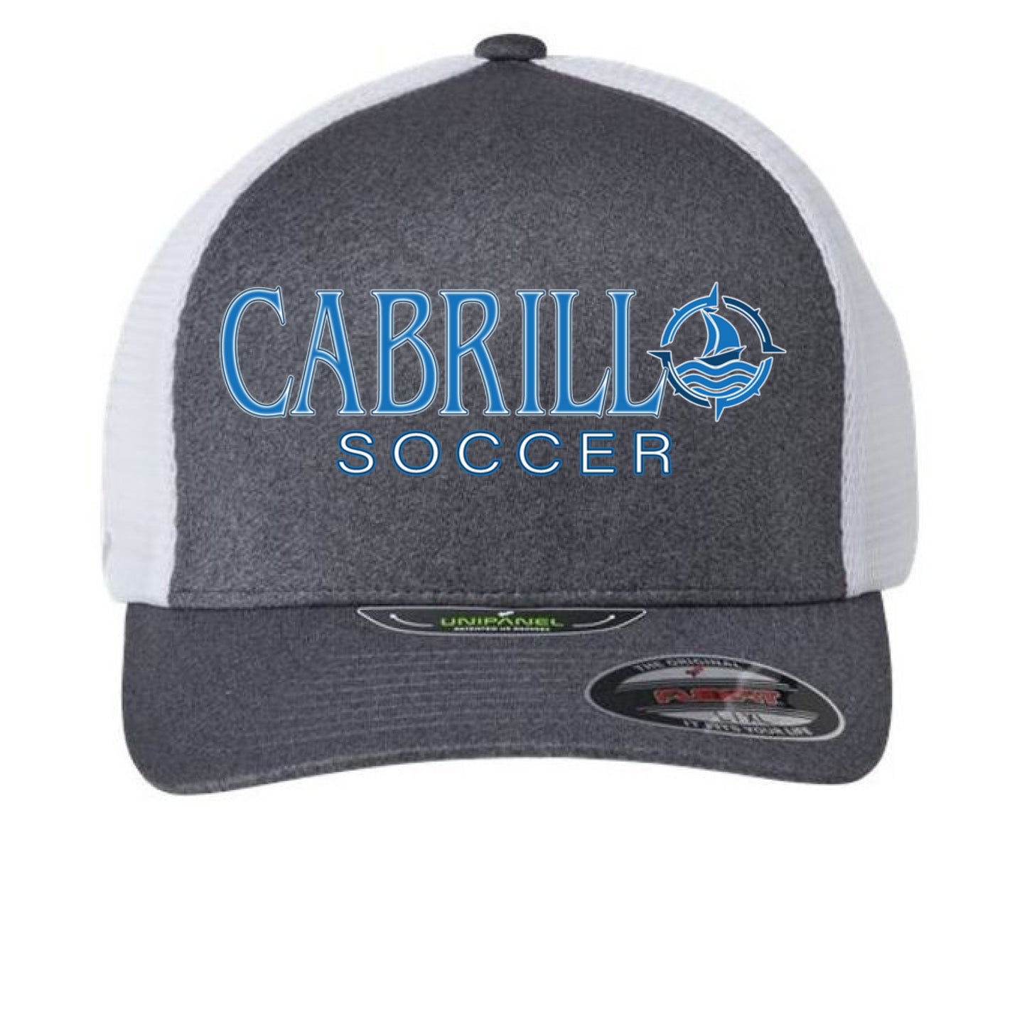 Melange Dark Grey/ White - FRONT