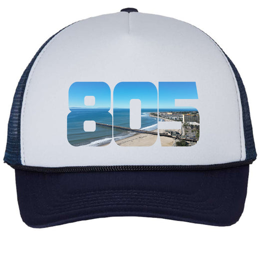 White/ Navy - FRONT