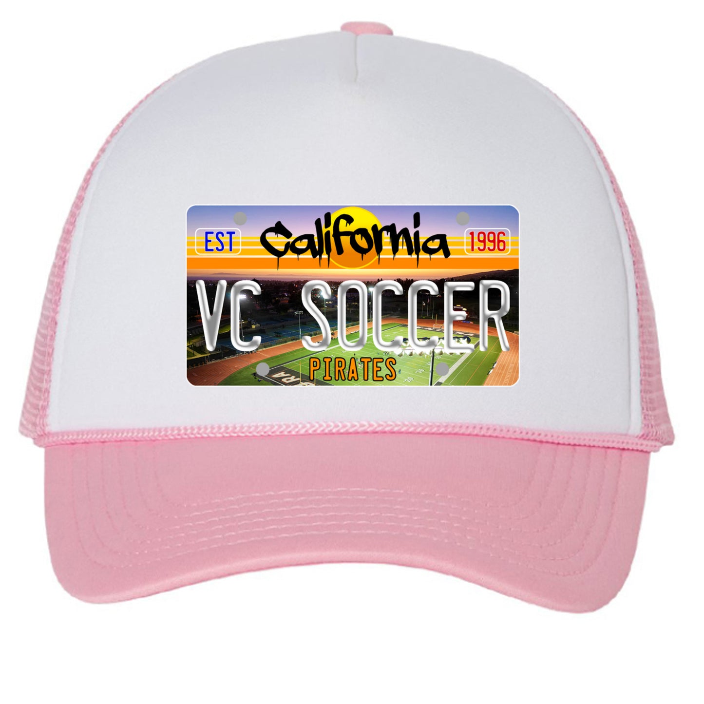 White/ Pink - FRONT