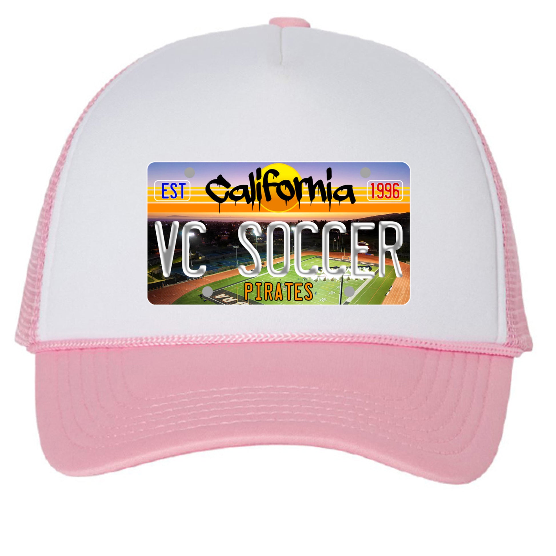 White/ Pink - FRONT