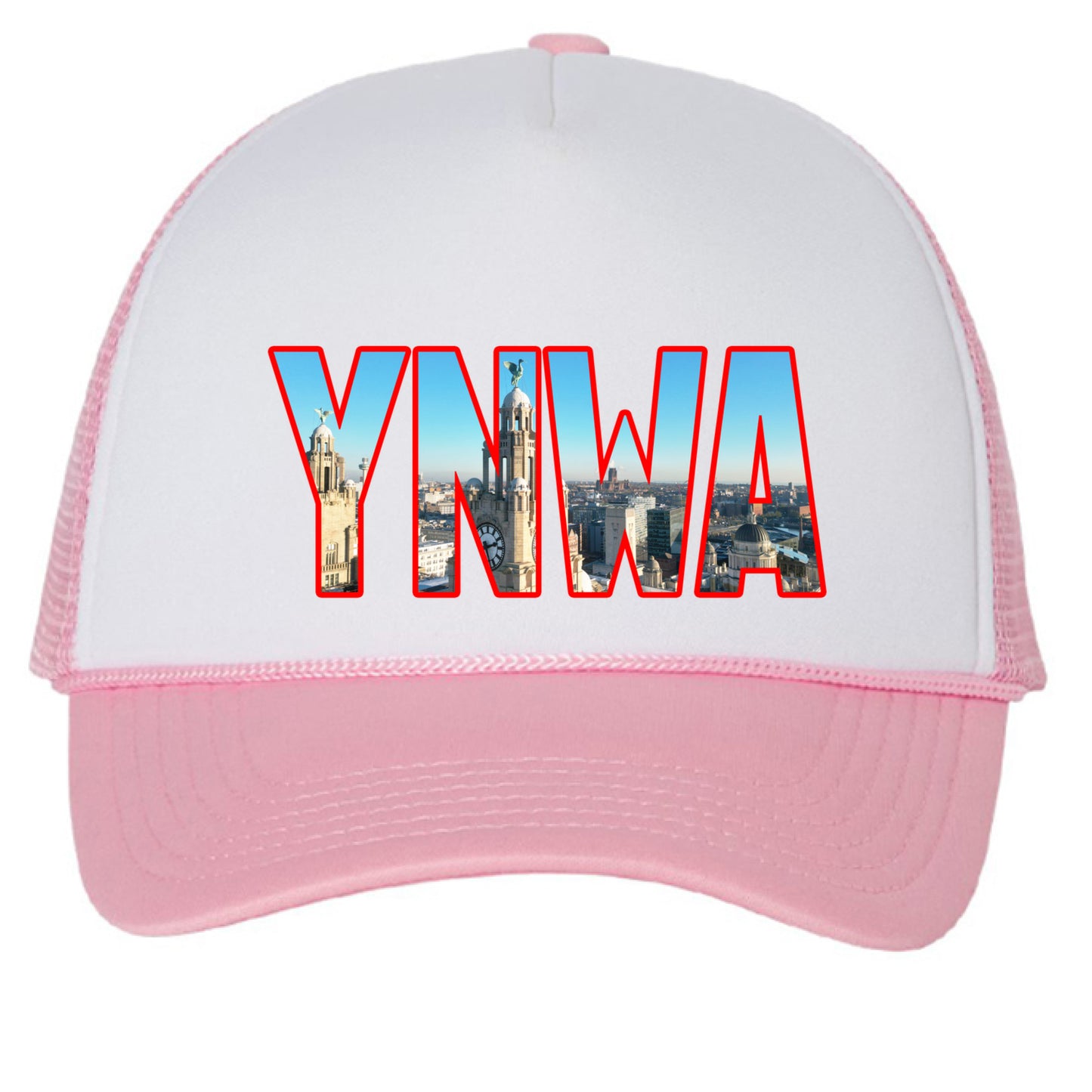 White/ Pink - FRONT