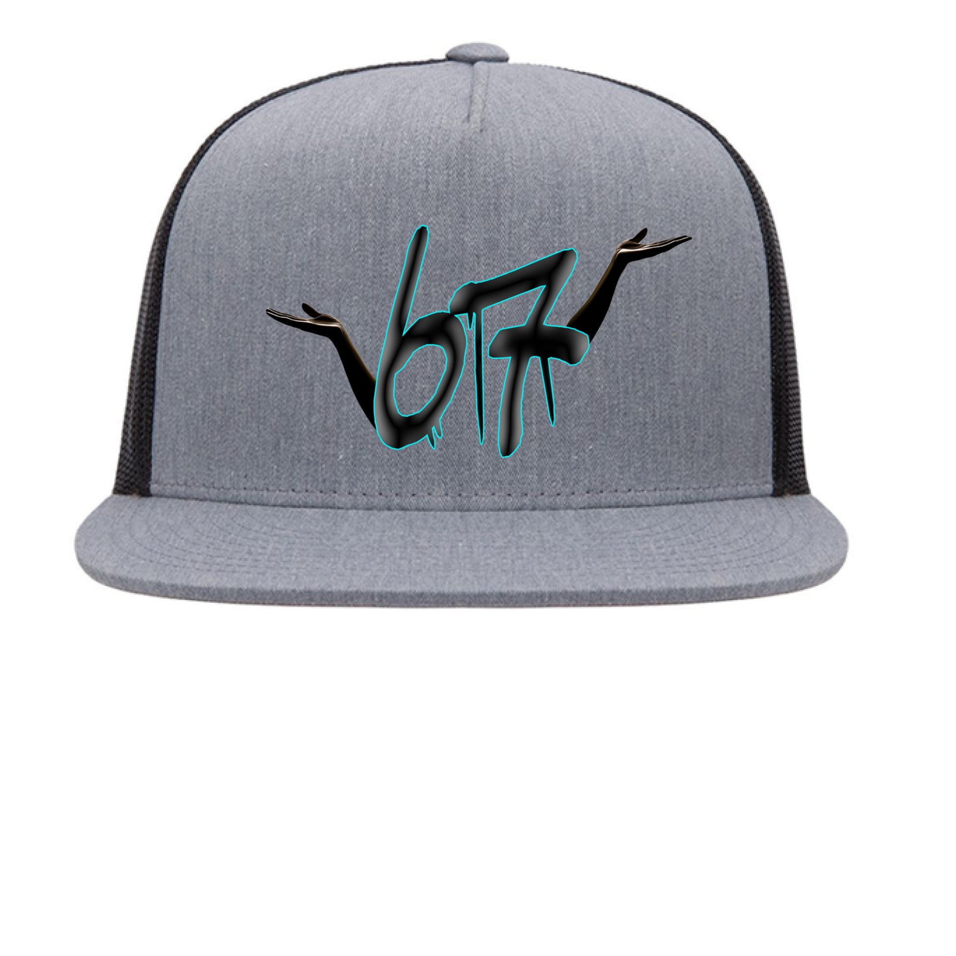 Heather/ Black - FRONT