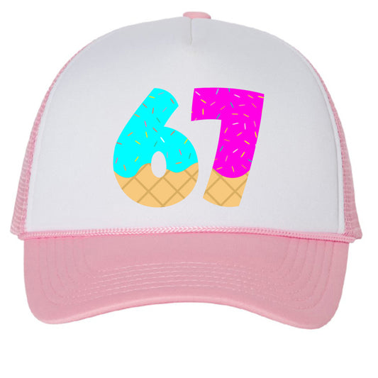 White/ Pink - FRONT