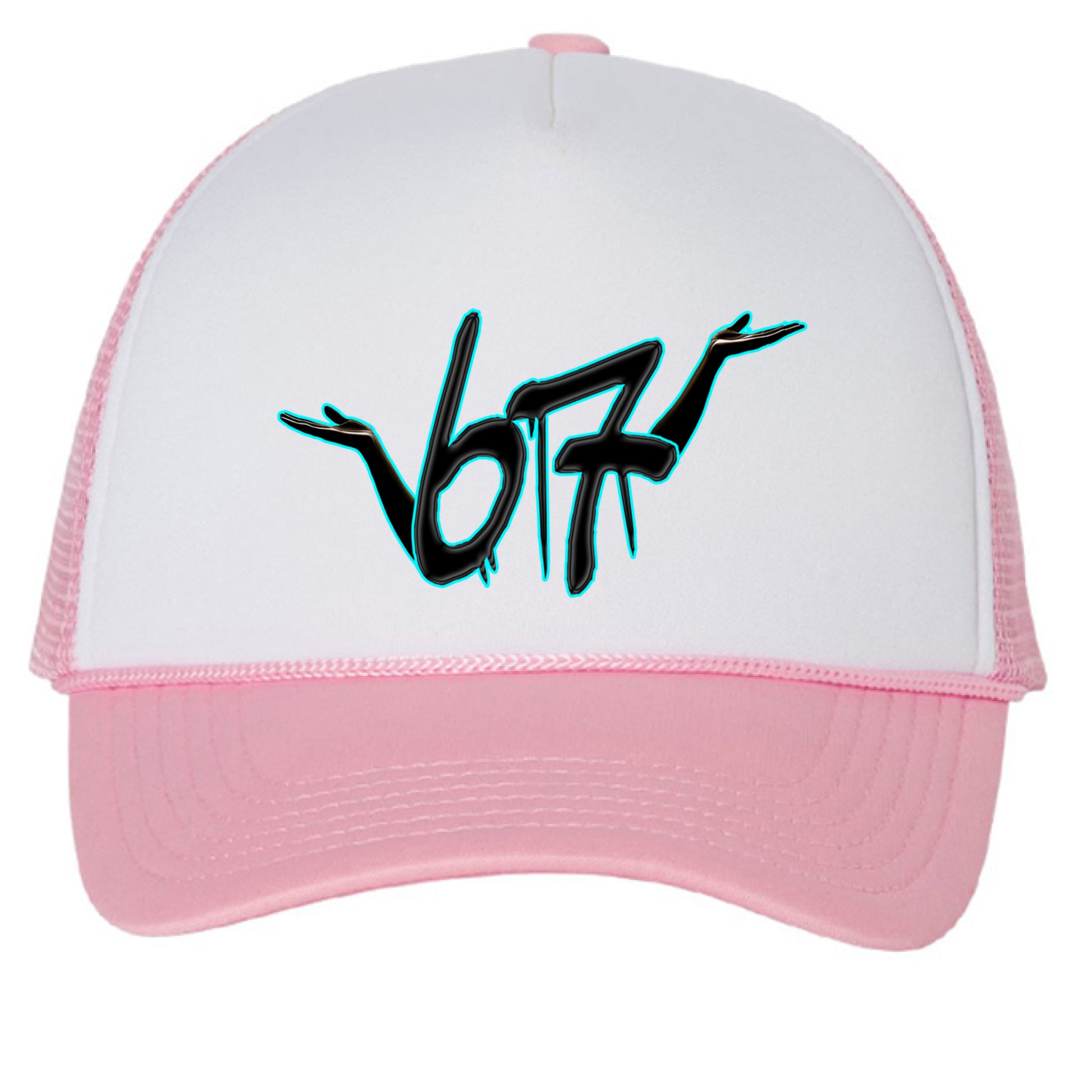 White/ Pink - FRONT