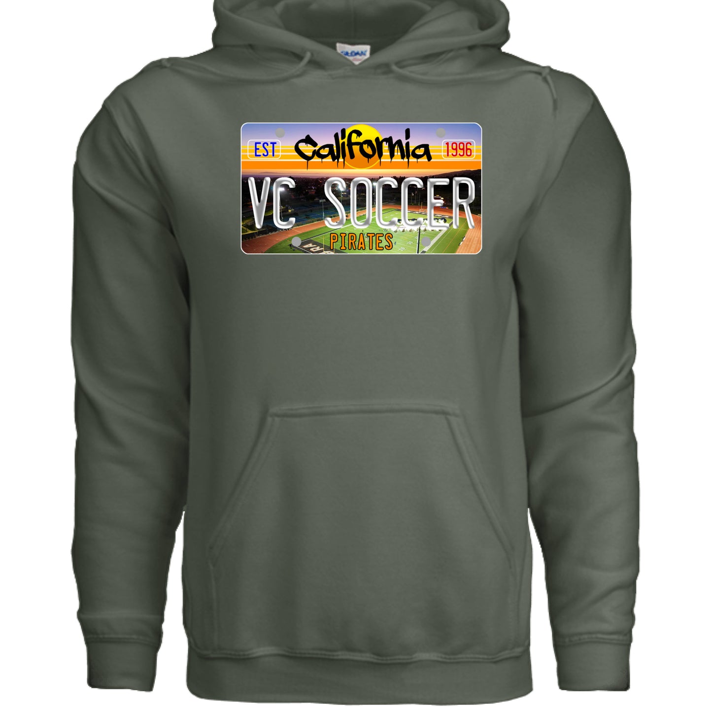 MILITARY GREEN - FRONT