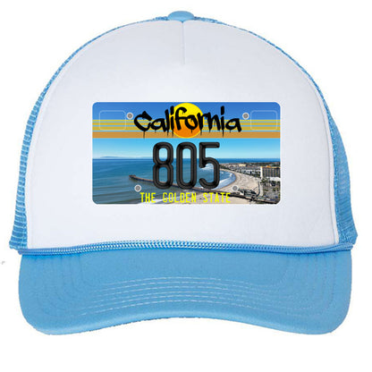 White/ Baby Blue - FRONT