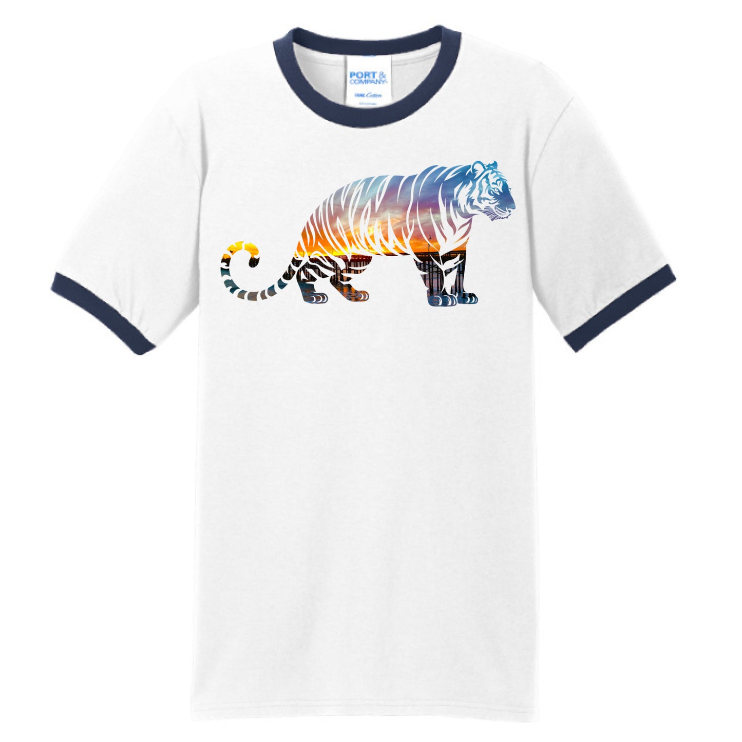 White/Navy - FRONT