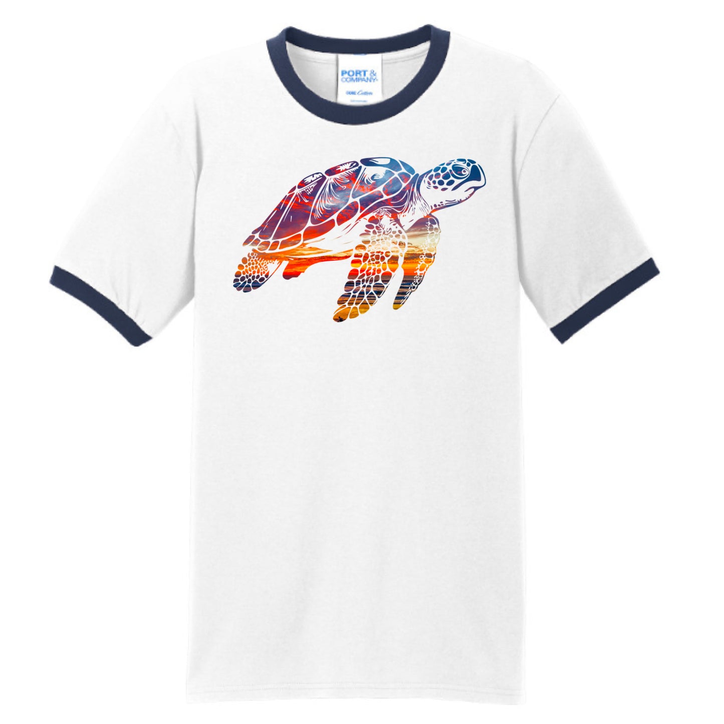 White/Navy - FRONT