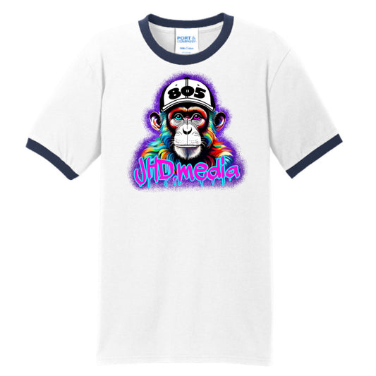 White/Navy - FRONT