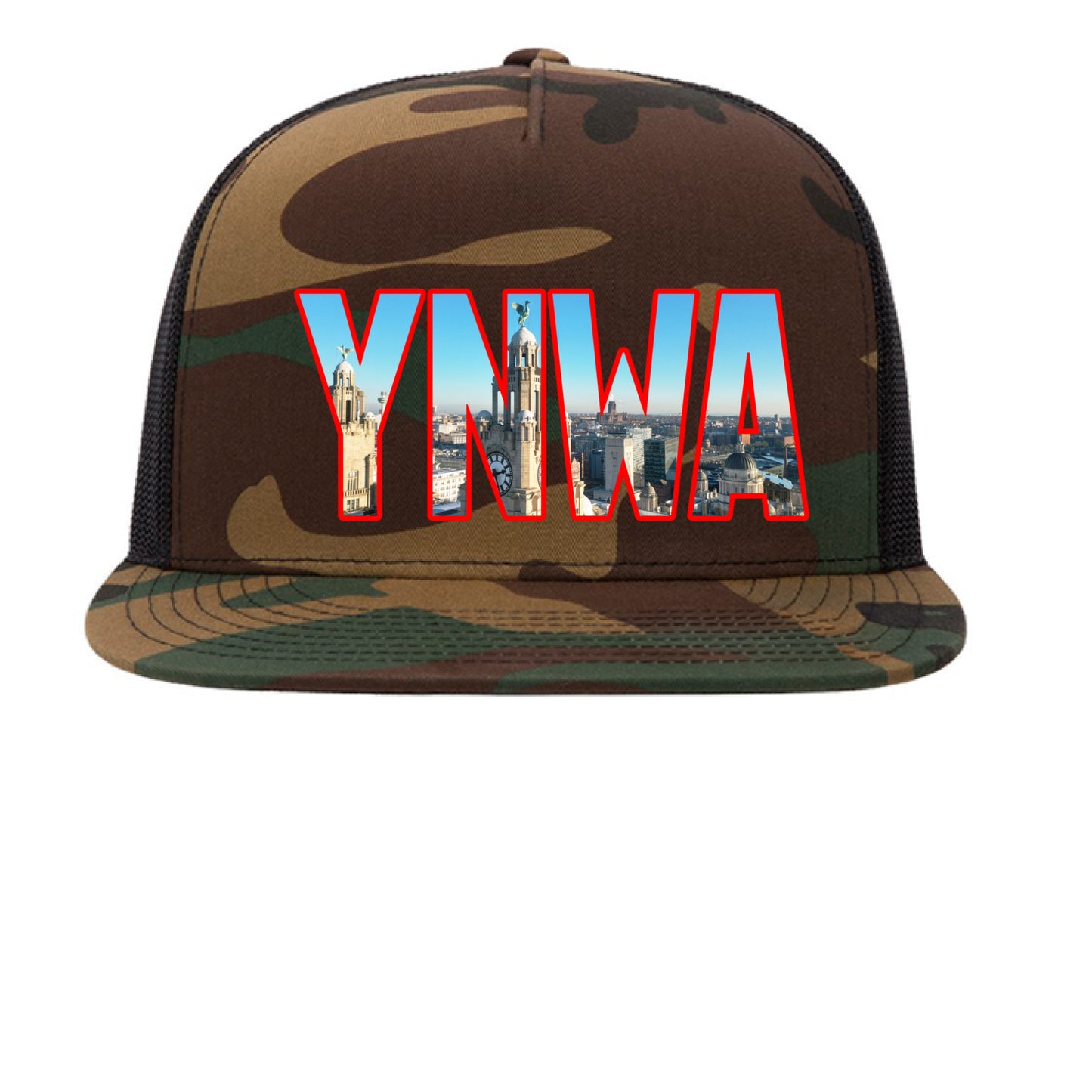 Green Camo/ Black - FRONT