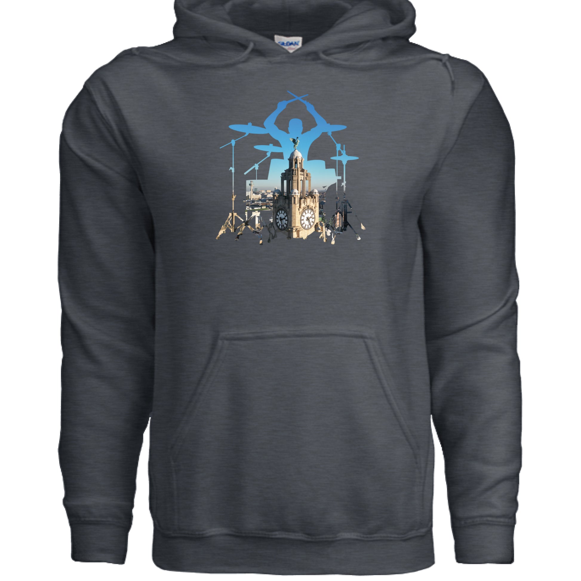DARK HEATHER - FRONT
