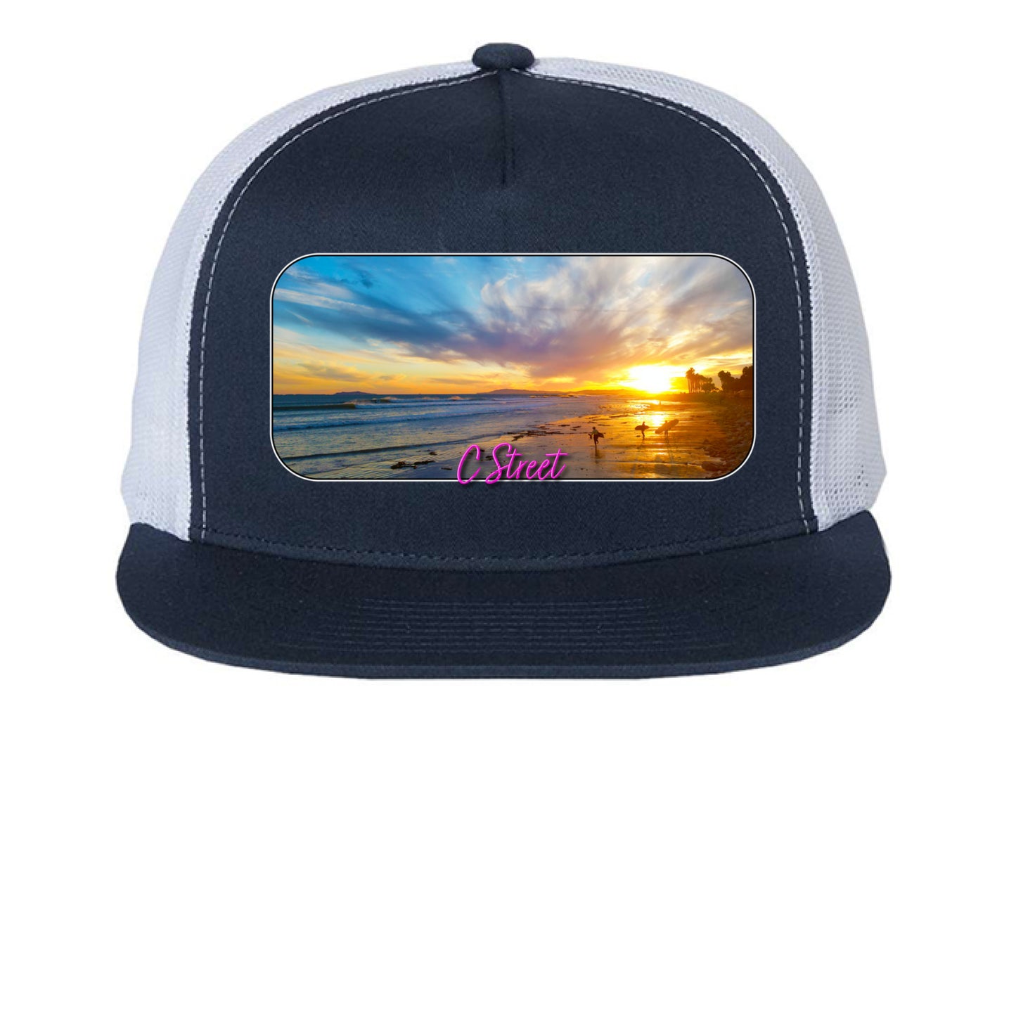 Navy/ White - FRONT