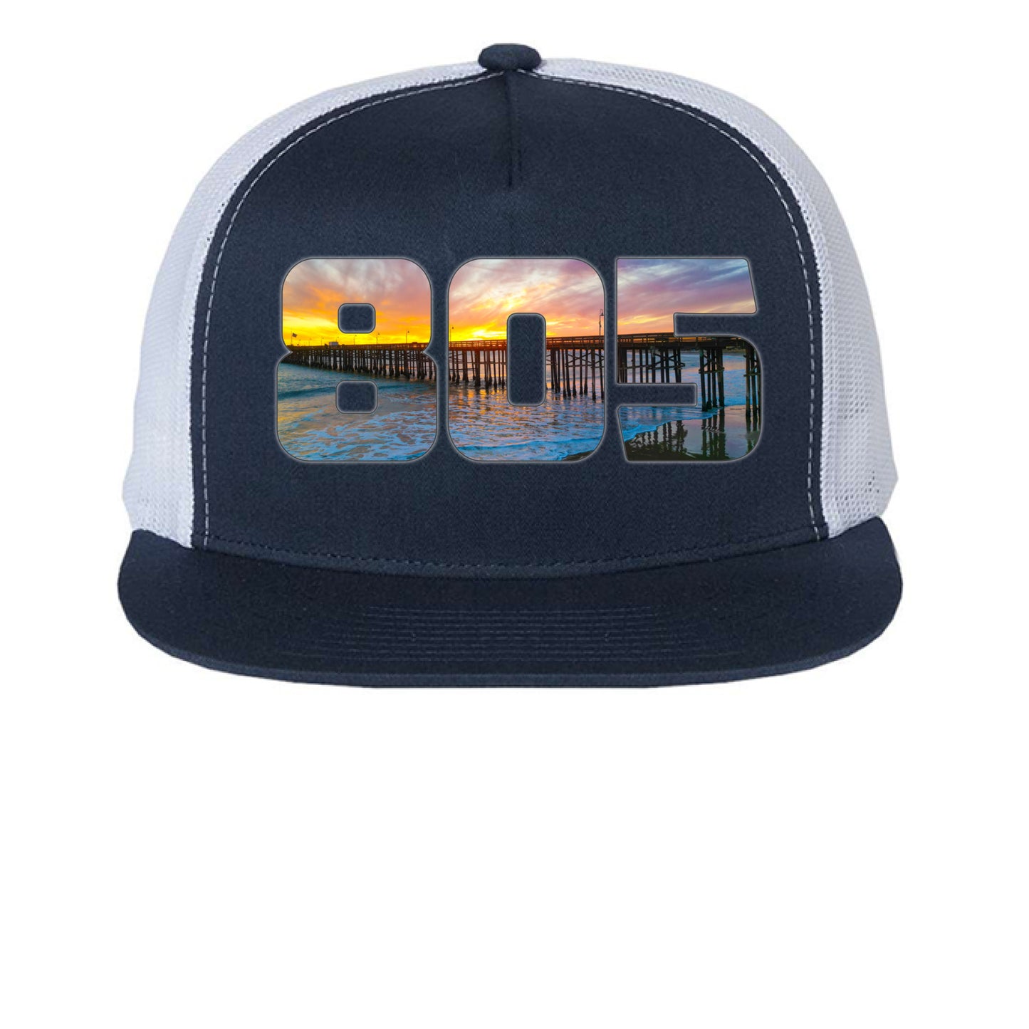 Navy/ White - FRONT