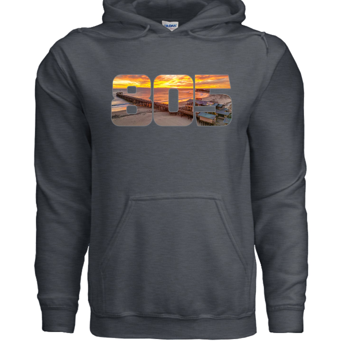 DARK HEATHER - FRONT