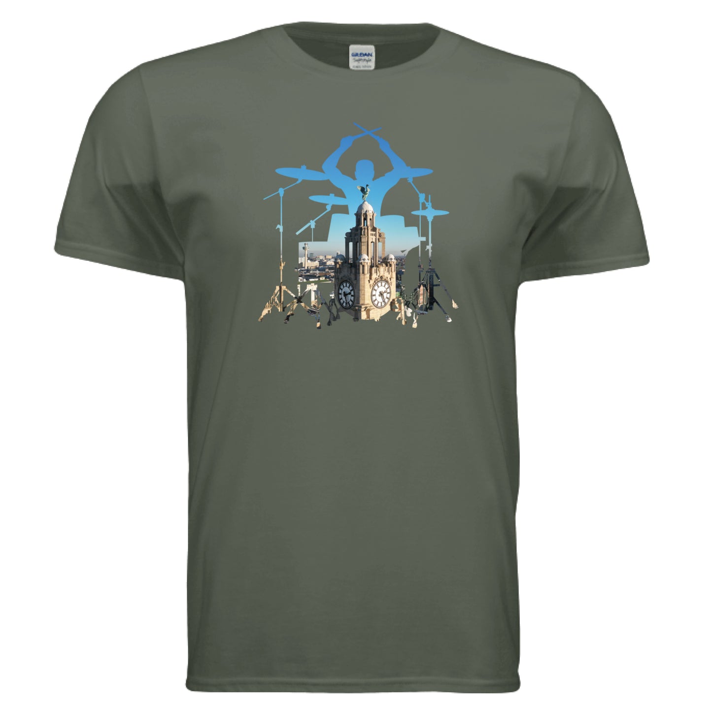 MILITARY GREEN - FRONT