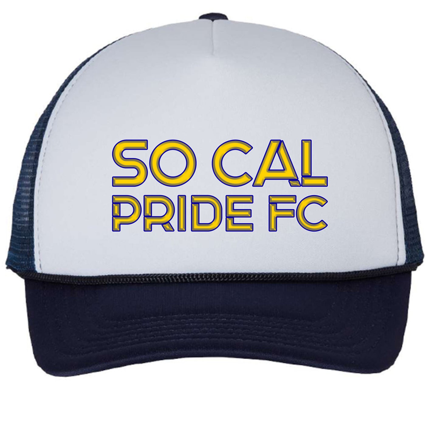 White/ Navy - FRONT