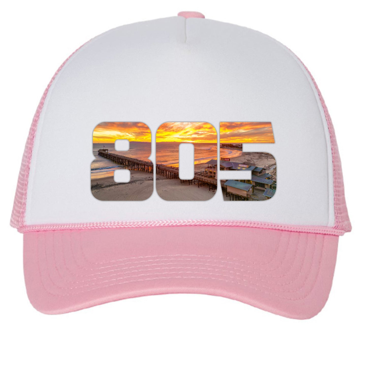 White/ Pink - FRONT