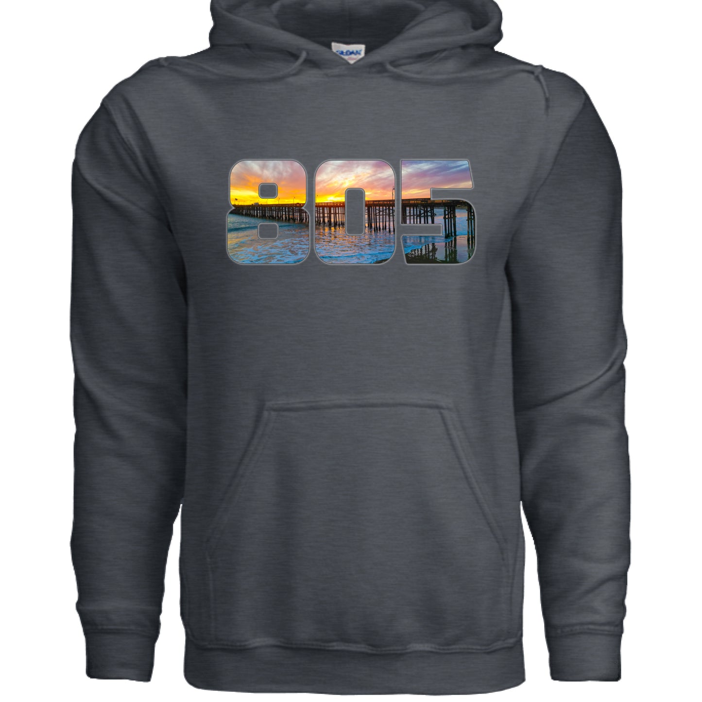 DARK HEATHER - FRONT