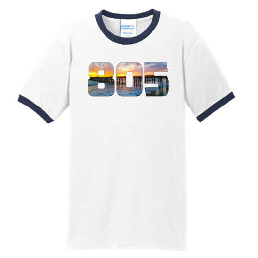 White/Navy - FRONT
