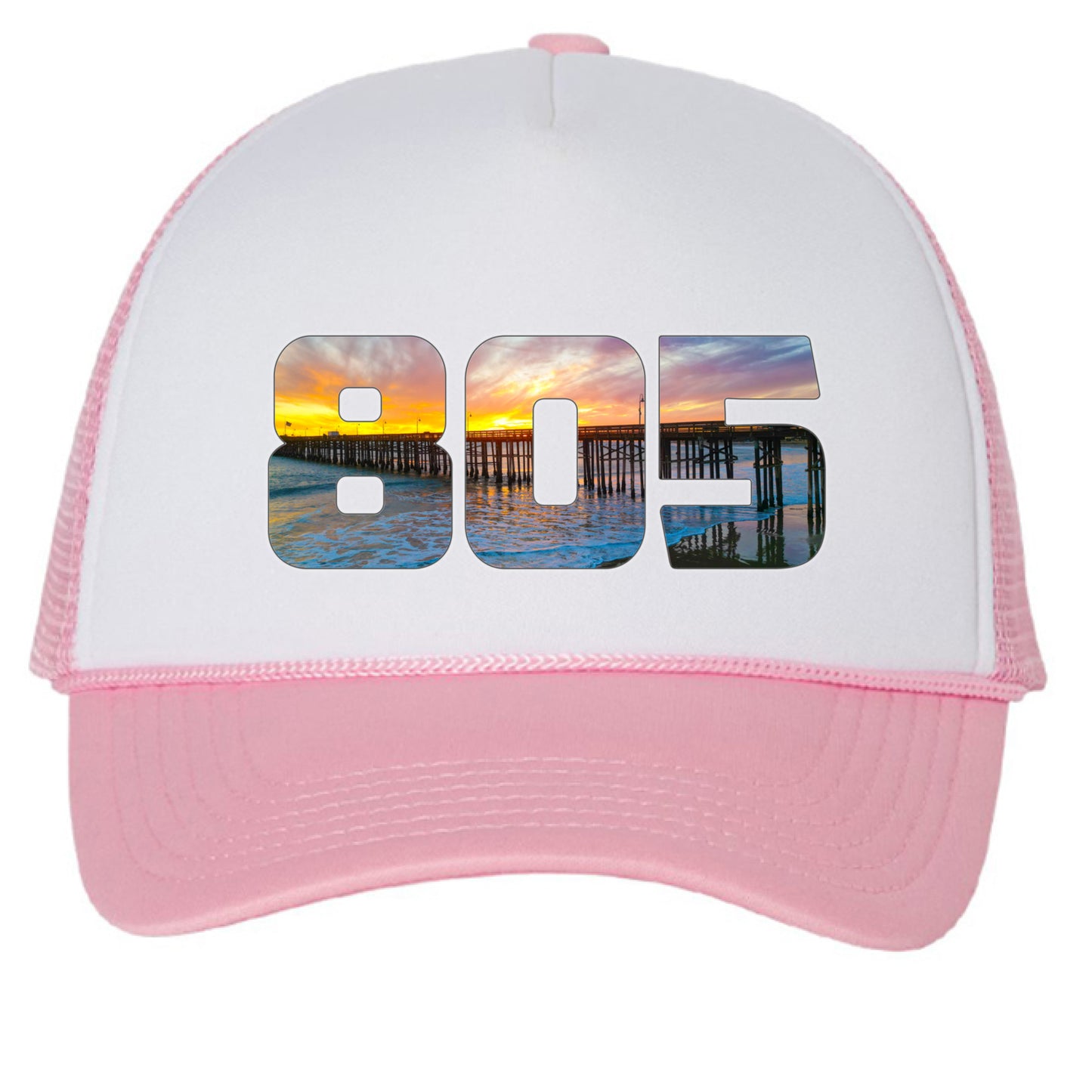 White/ Pink - FRONT
