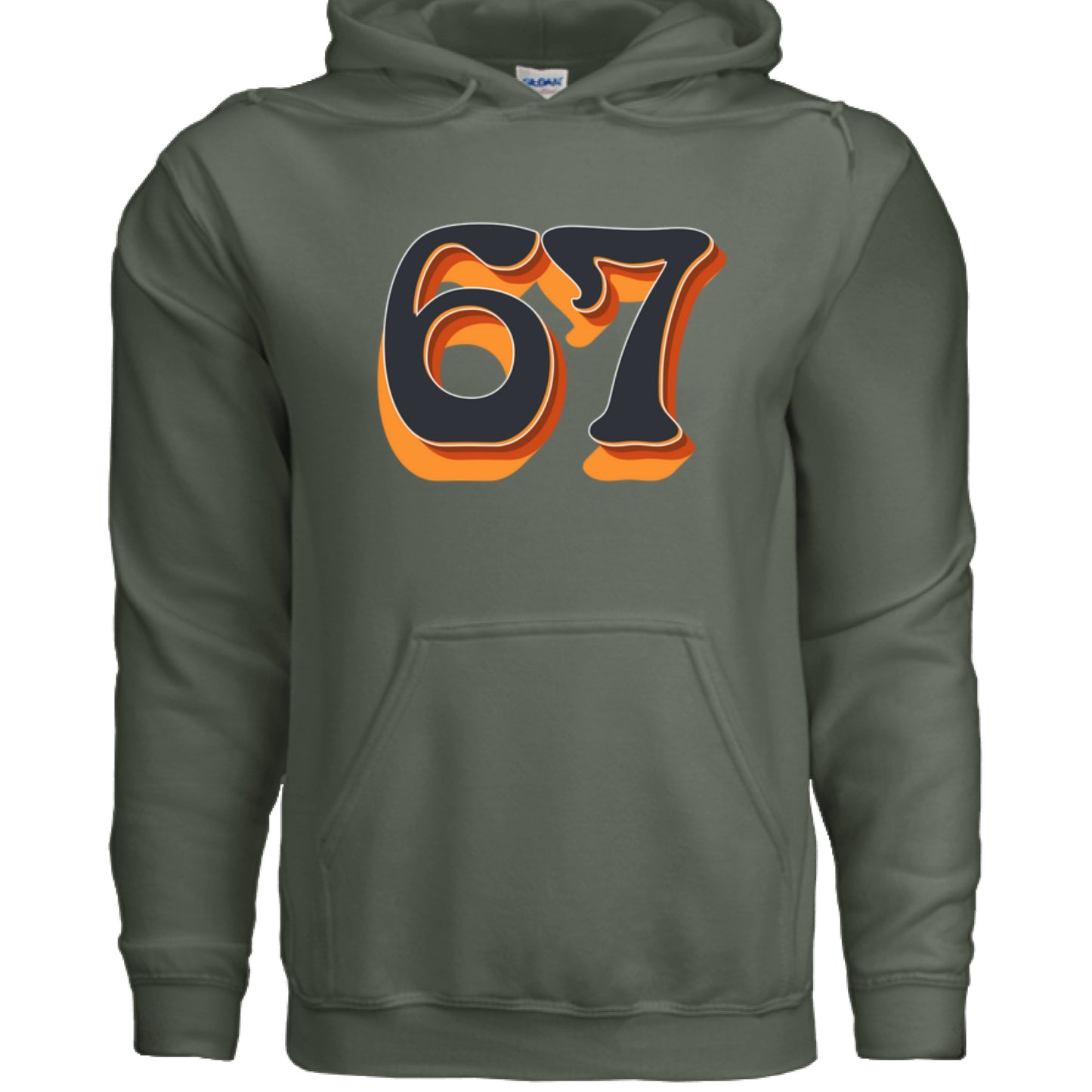 MILITARY GREEN - FRONT