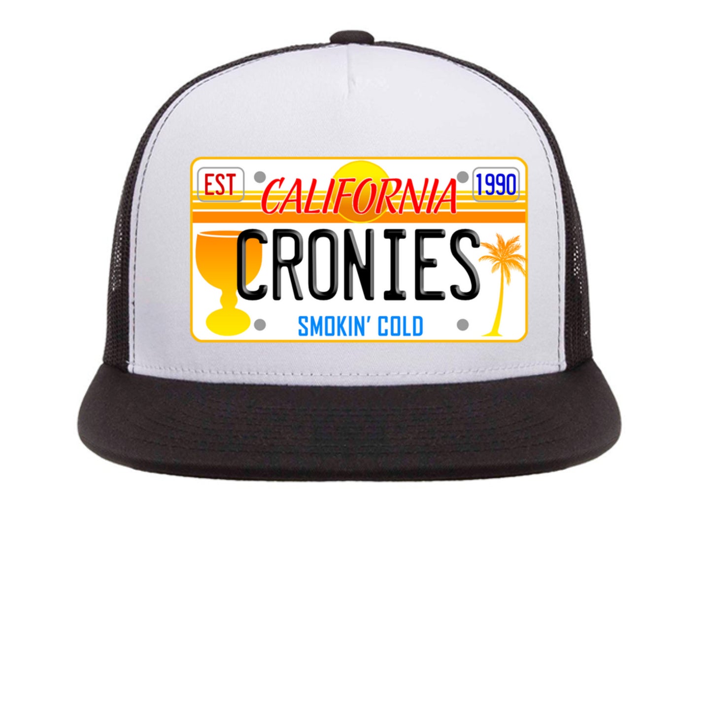 Black/ White/ Black - FRONT