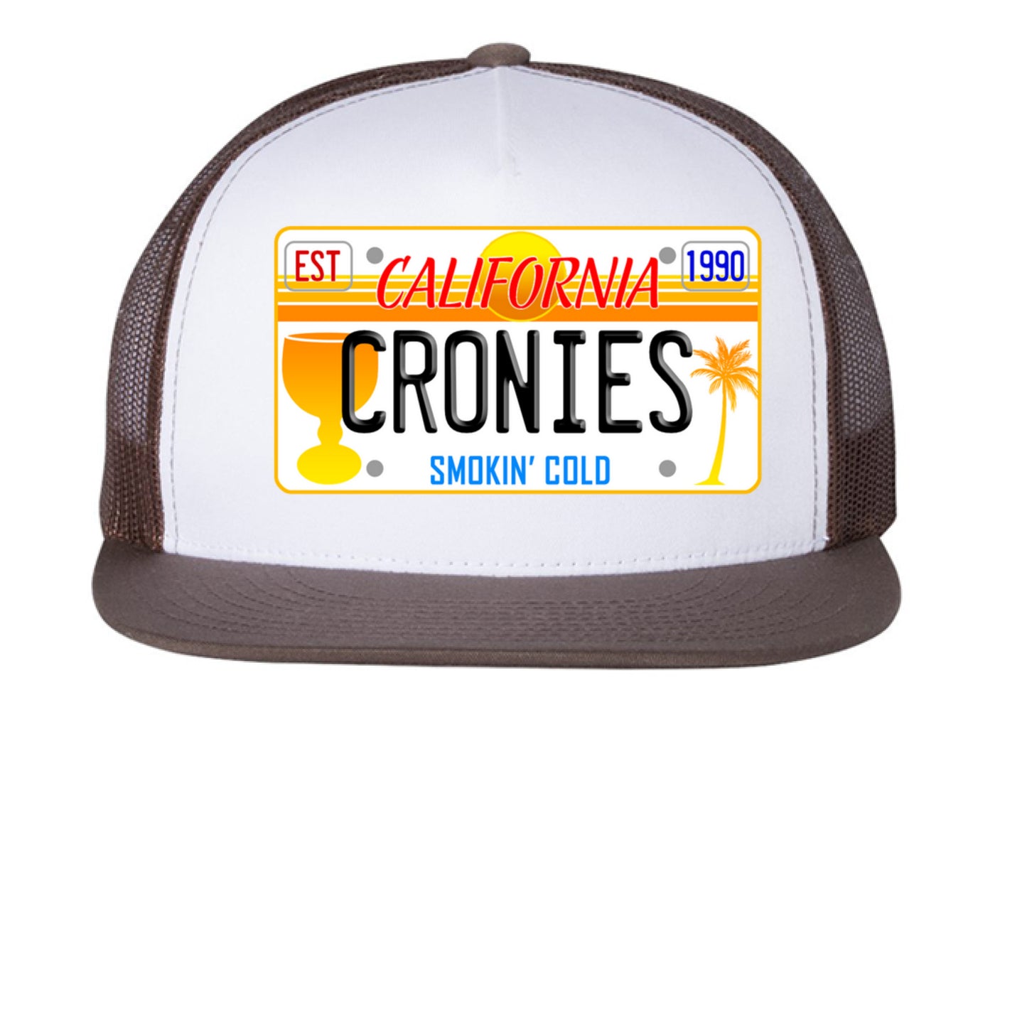 Brown/ White/ Brown - FRONT