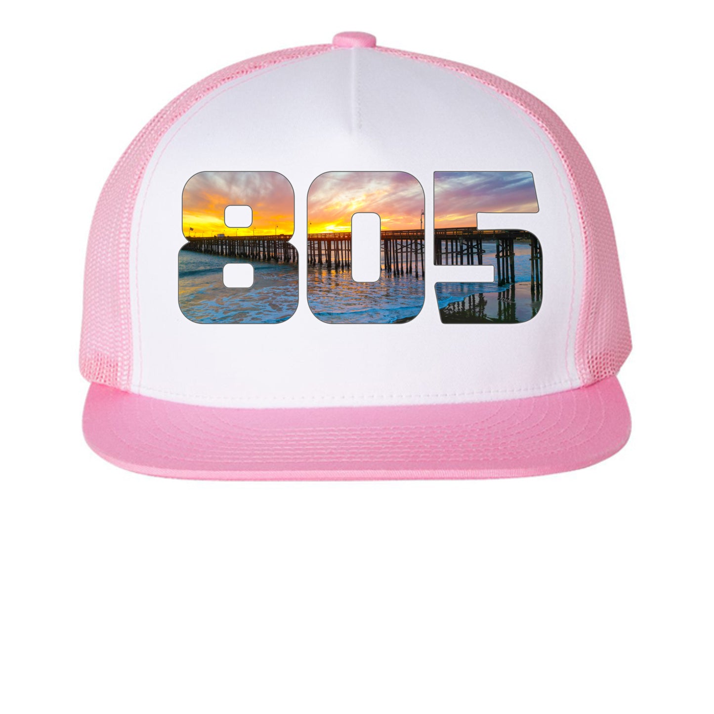 Pink/ White/ Pink - FRONT