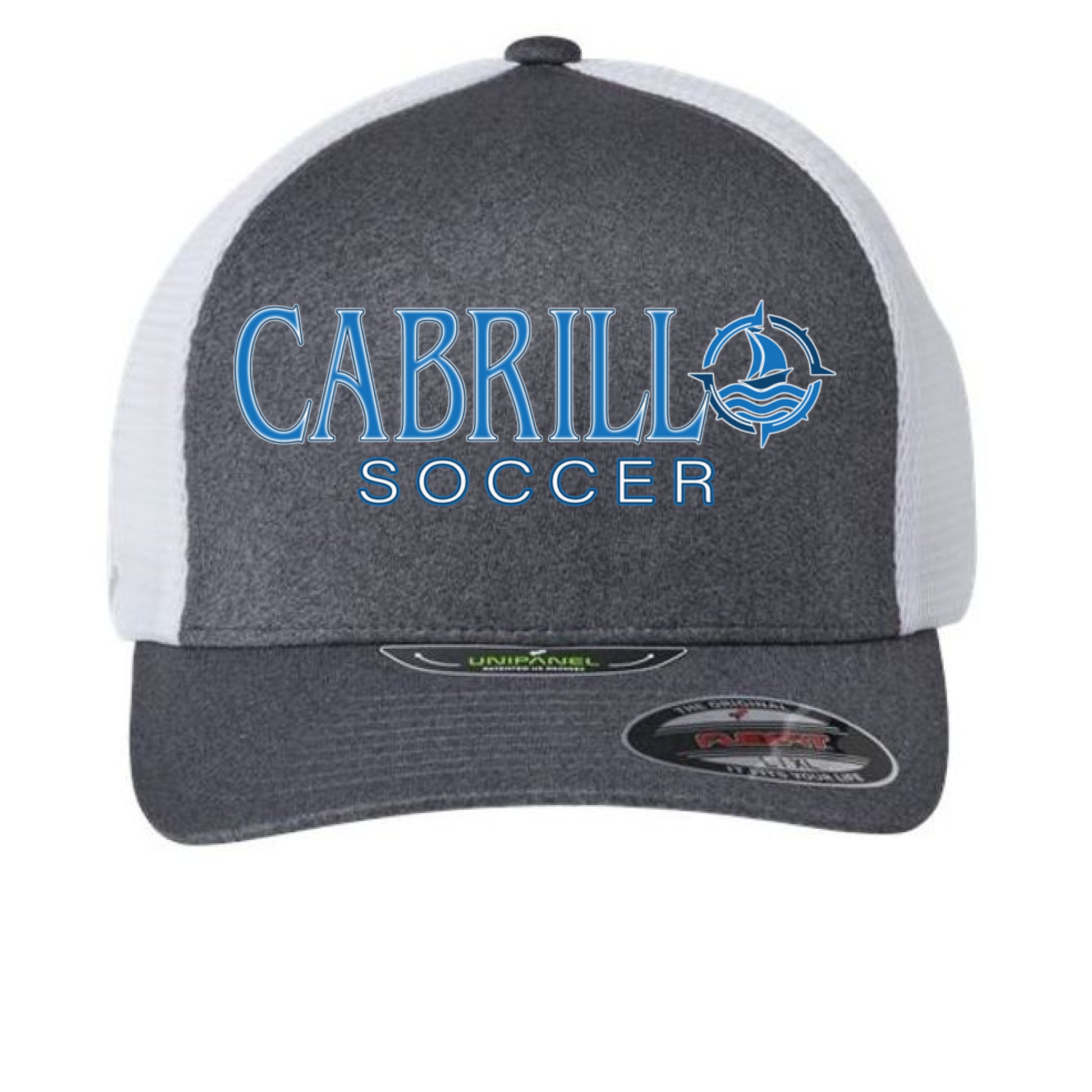 Melange Dark Grey/ White - FRONT
