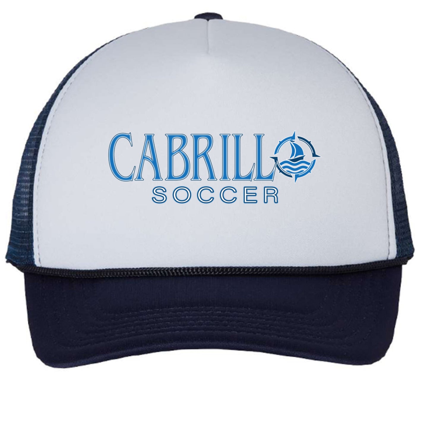 White/ Navy - FRONT
