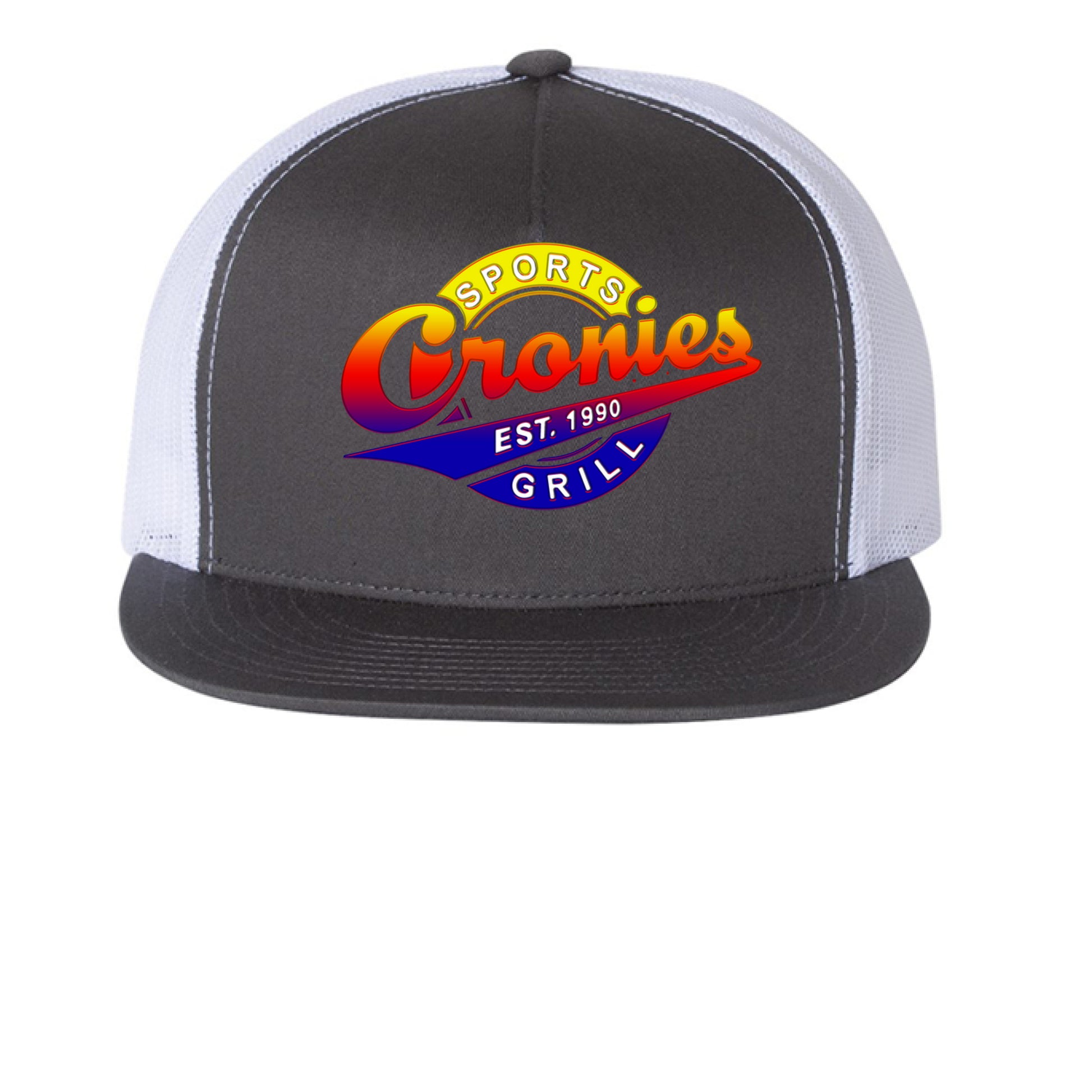 Charcoal/ White - FRONT