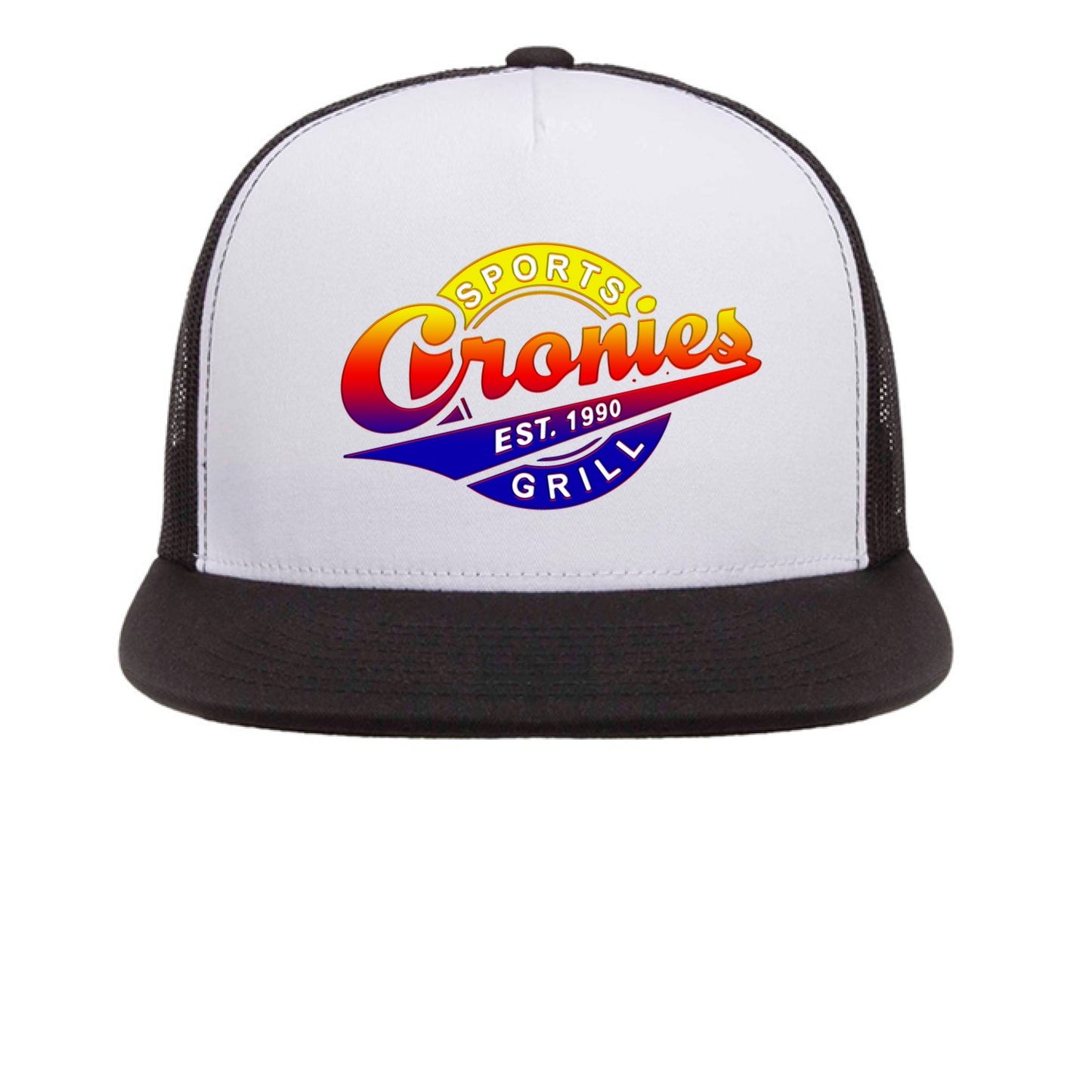 Black/ White/ Black - FRONT
