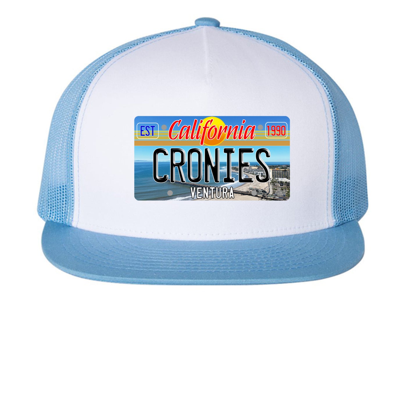 Carolina Blue/ White/ Caroline Blue - FRONT