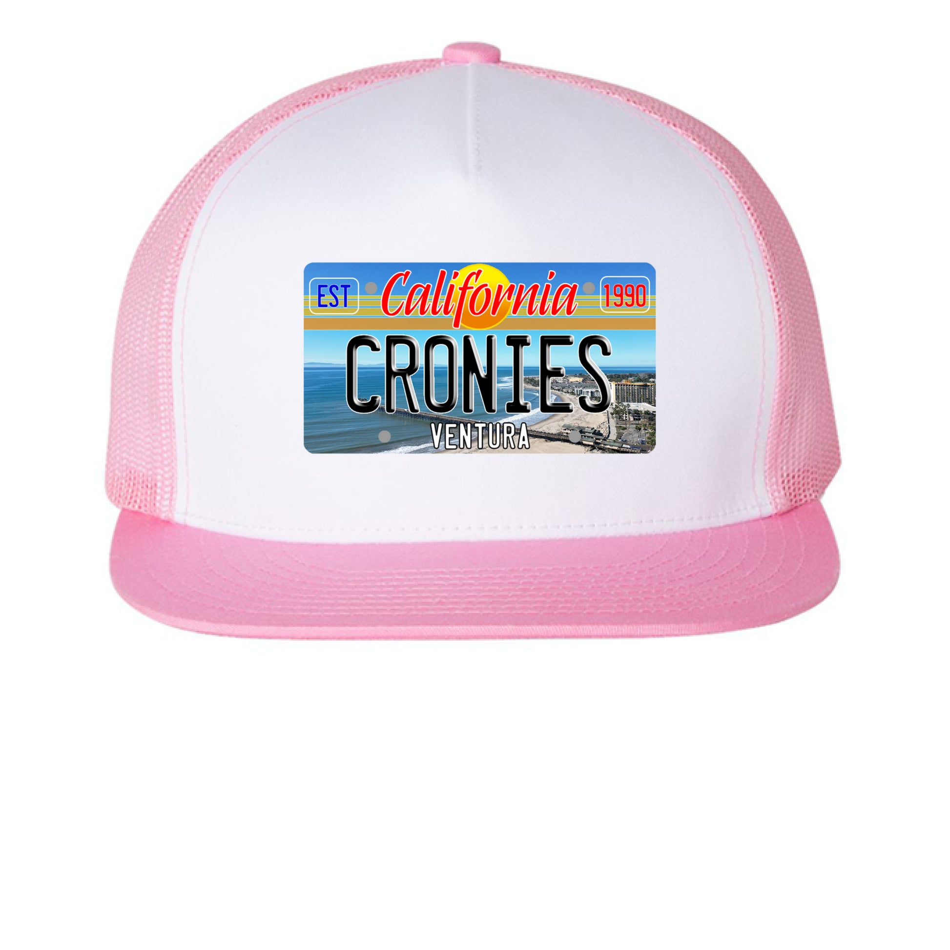 Pink/ White/ Pink - FRONT