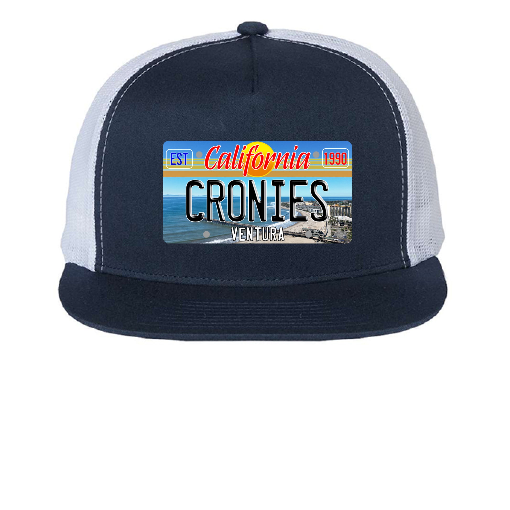 Navy/ White - FRONT