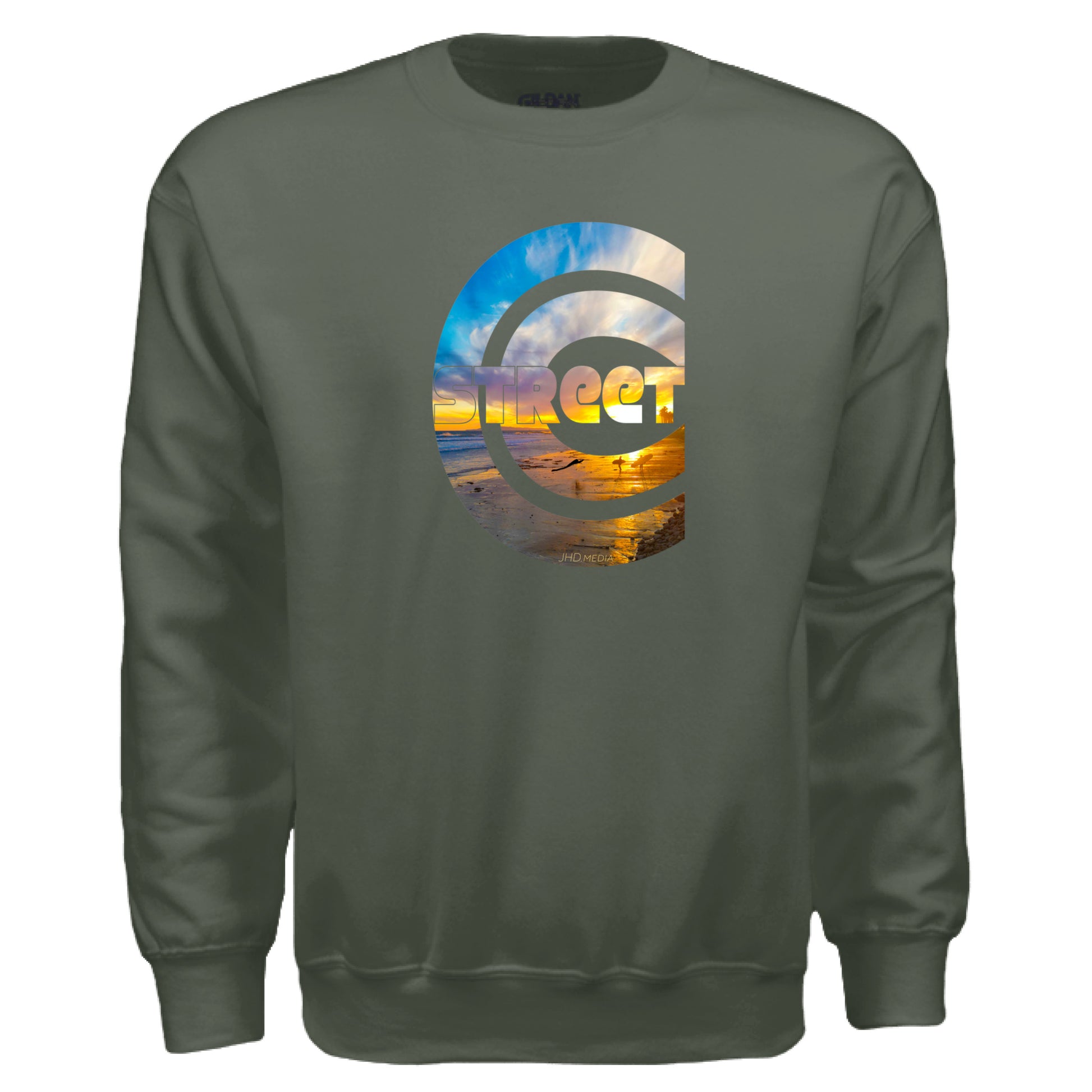 MILITARY GREEN - FRONT